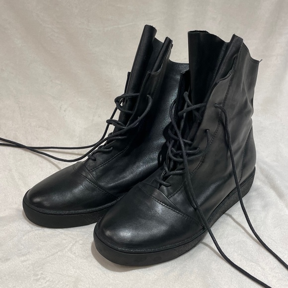 Shellys London Leather Ankle Boots - Picture 1 of 14